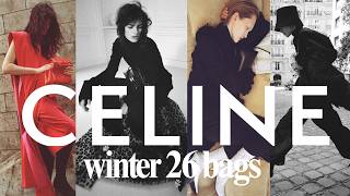 CELINE Winter 2026 Bags are Here ft. The Flair, Record Box, 16 Side to Side, Le 17, Envelope & More