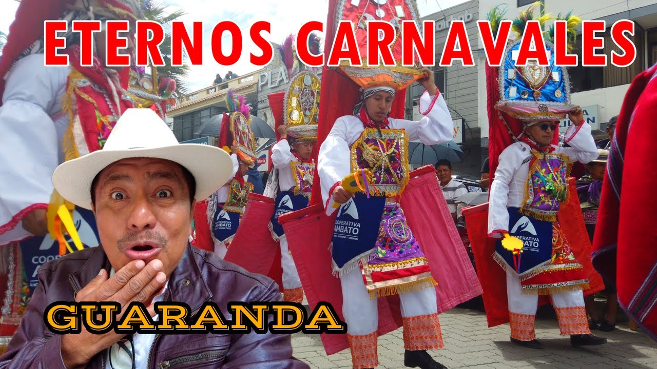 Carnaval de GUARANDA 🇪🇨 l El MEJOR y más FAMOSO de Ecuador