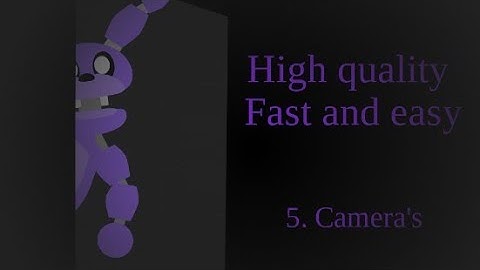 How to make a AMAZING FNAF game in scratch!![Part 5]