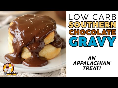 Low Carb SOUTHERN CHOCOLATE GRAVY - Appalachian KETO BREAKFAST Treat!