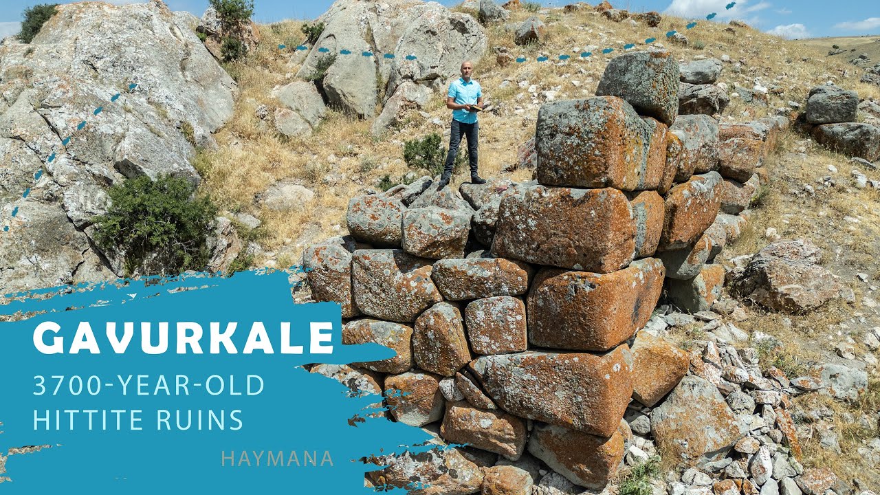 गावुरकाले यात्रा. हेमाना में 3700 साल पुराने हित्ती निशान।