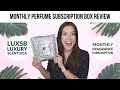 LUXSB Luxury Scent Box Monthly Perfume Subscription Box Review