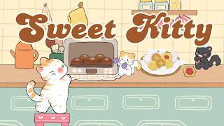 Sweet Kitty 🥐🥖 Lofi Kitty 🍪2 Hour Cafe Song🌱Stream cafe☕ cute & relaxing 🎶 Make Your Day Better screenshot 4