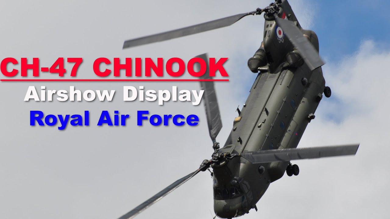Superb display! RAF CHINOOK DISPLAY TEAM. Royal Air Force. ROYAL INTERNATIONAL AIR TATTOO  2011