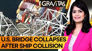 Baltimore Bridge Collapse: All crew aboard ship that collided with Bridge are Indian | WION Gravitas