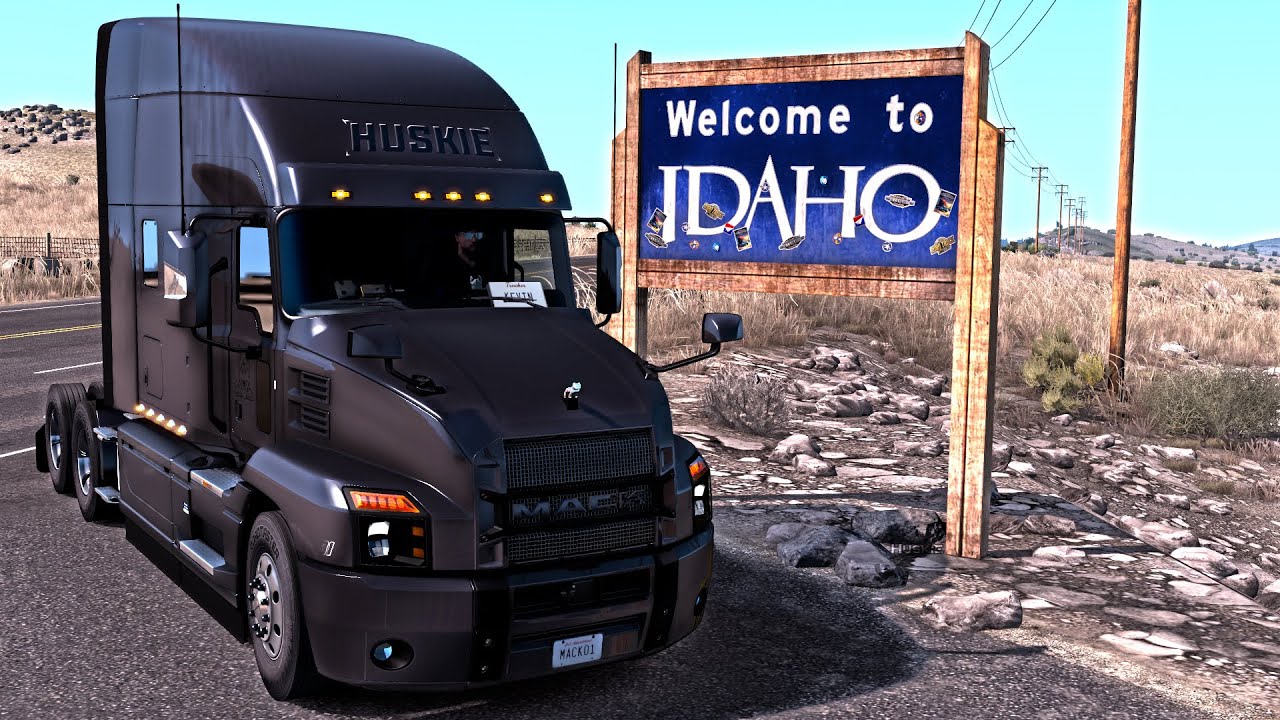 ATS 1.38 First Look At Idaho DLC Jackpot Boise YouTube