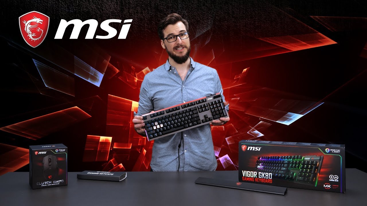 MSI VIGOR GK80, a true Mechanical Gaming Keyboard 