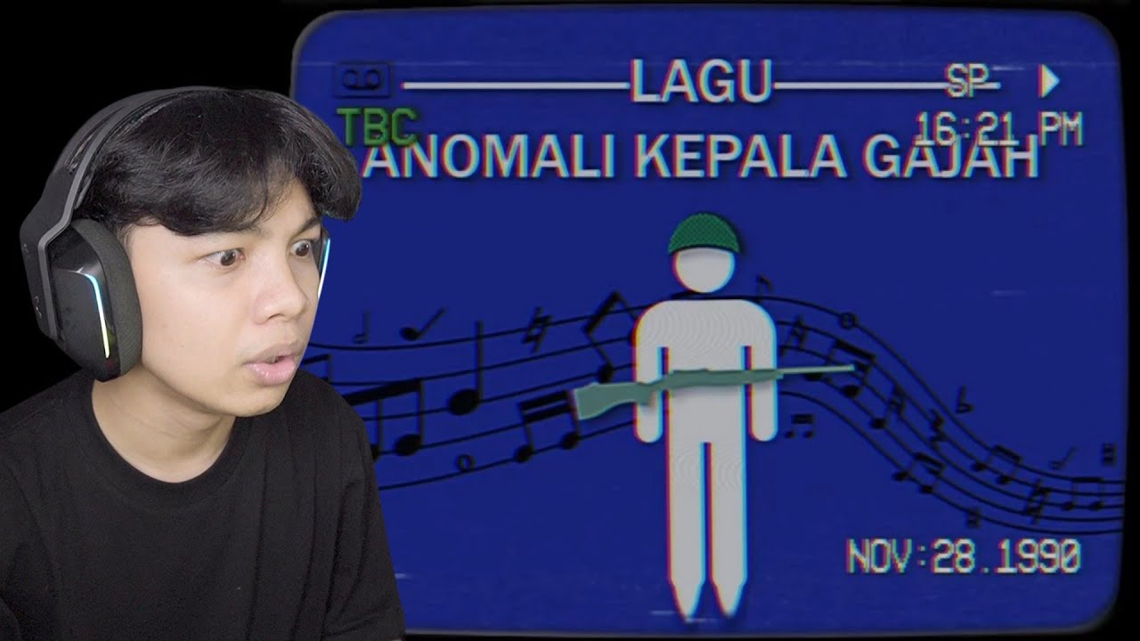 React Analog Horror Indonesia  - Lagu Anomali Kepala Gajah