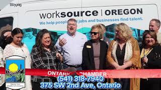 Ontario Celebrates Ribbon Cutting for New WorkSource Mobile Outreach Van