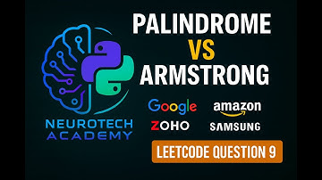 Explained Palindrome and Armstrong Number ||  Leetcode 9 ||  Ask in Abode, Oracle, Samsung & Zoho