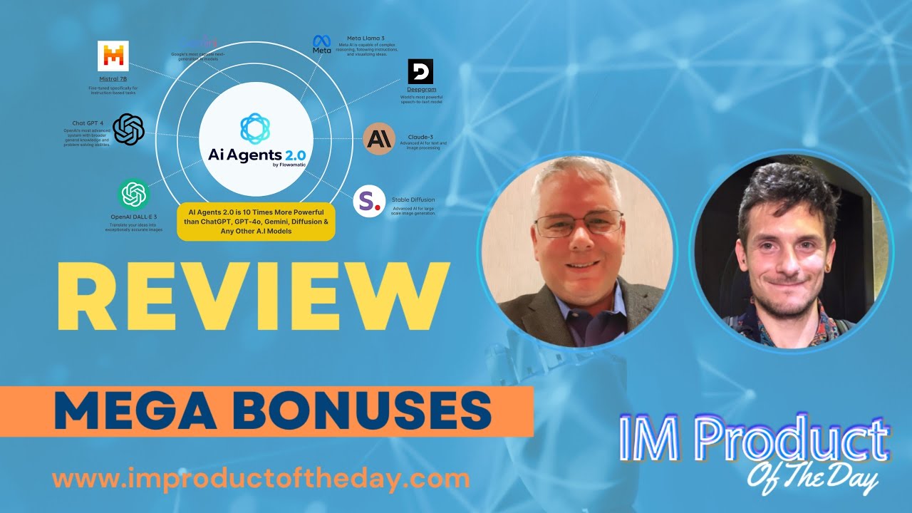 AIAgents 2.0 by FlowOMatic Review + Award-Winning Bonuses To Make It Work FASTER (Worth $997)!
