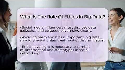 What Is The Role Of Ethics In Big Data? - Everyday-Networking