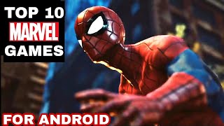 Top 10 Marvel Games for Android 2022 | CONSOLE GAMES ON MOBILE - ULTRA HD GRAPHICS! screenshot 3