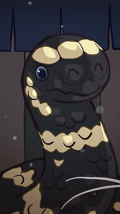 Ijima's Sea Snake 🐢🐍 #animation #original #cartoon