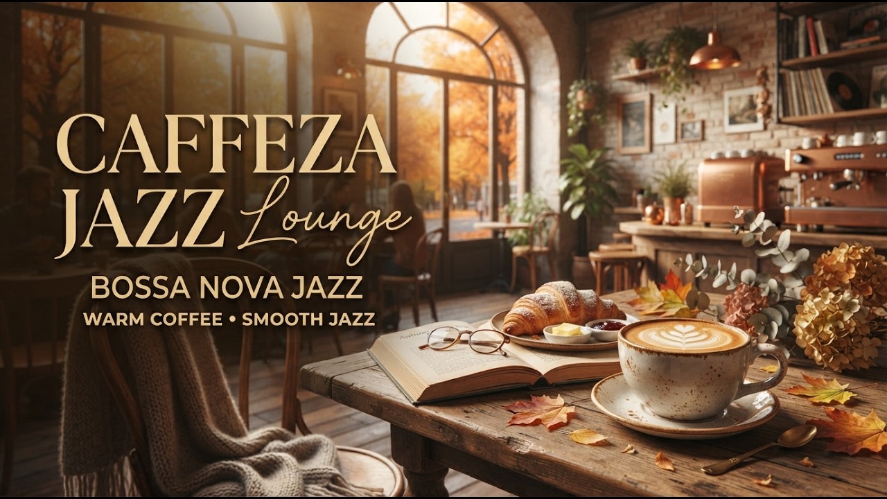 ☕ Morning Coffee & Bossa Nova Jazz 🌿 Relaxing Café Music for Work ...