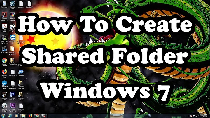 How To Create A Shared Folder Windows 7 | Windows 7 Shared Folder