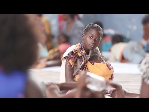 newspaper mockup Cyclone-hit Area Experiences Serious Aid Shortage