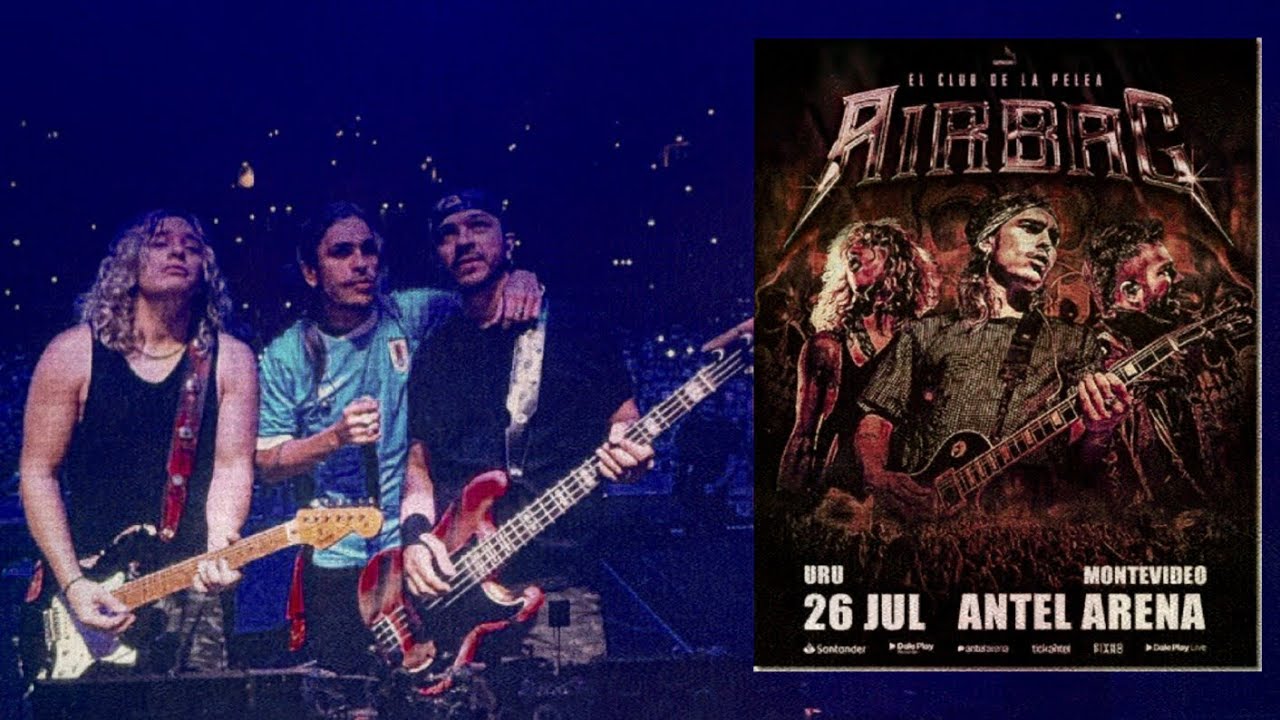 ¡Así viví el Concierto de AIRBAG en el Antel Arena- El Club de la Pelea 