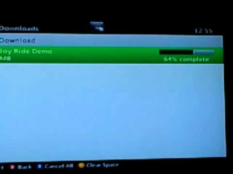 How to go to active downloads in xbox 360