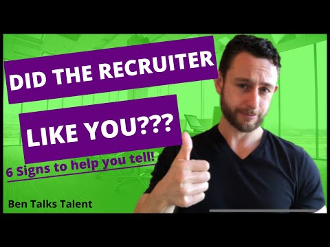 How Did My Job Interview Go How to Know if The Recruiter Liked You