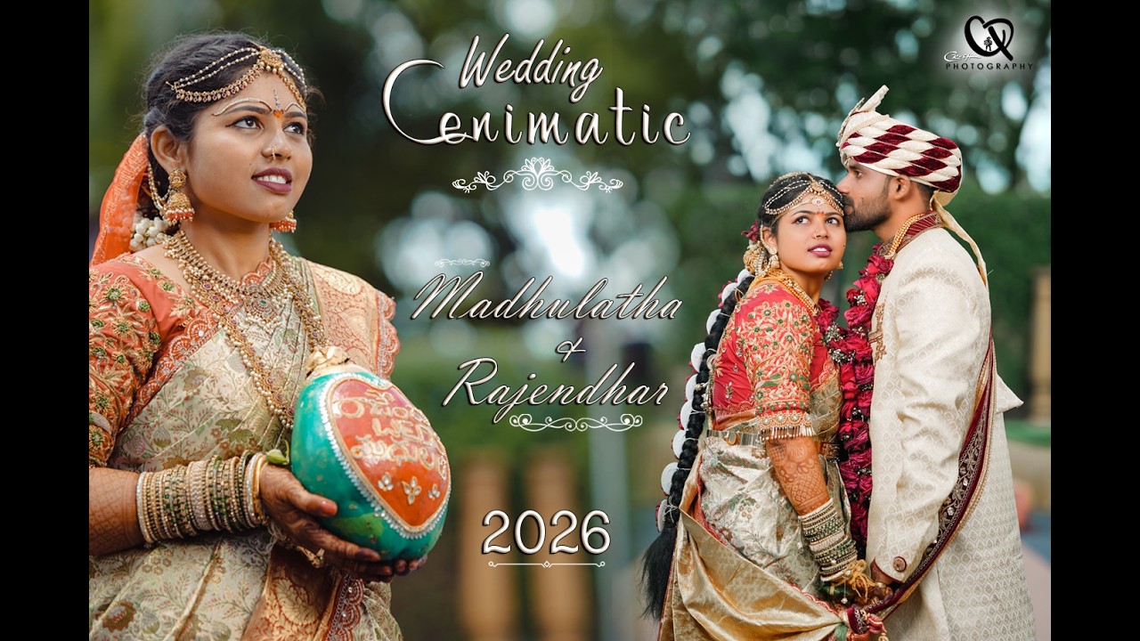 Best telugu wedding teaser-2026 II Madhulatha+Rajendhar IICRUSH PHOTOGRAPHYII Wedding Highlights 4K