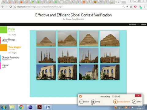 Effective and Efficient Global Context Verification for Image Copy Detection