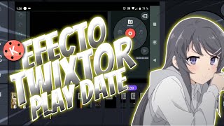 Cómo hacer el efecto Velocity || Play Date || AMV || Kine Master || Español