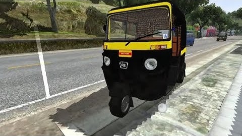 Bajaj Auto Rickshaw Game | Auto Wala Game | New Mods Bus simulator Indonesia Android Gameplay
