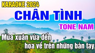 Chân Tình Karaoke Tone Nam Nhạc Sống gia huy karaoke