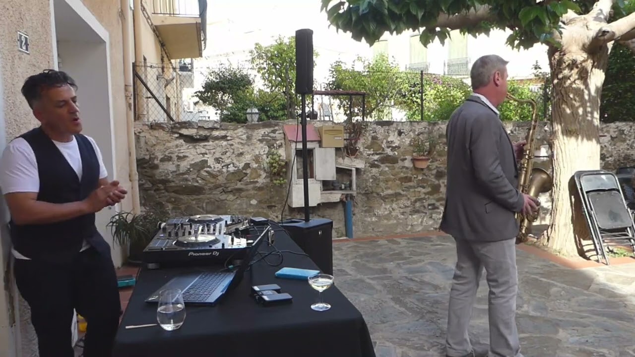 Marc'sax et Dj John St Gil vin d honneur 27 mai 2023 😉🎧🎷