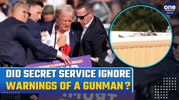 Trump Shootout New Video: Shooter Crawling On Roof But U.S Secret Service Men Overlooked Warnings?