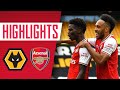 Saka and Lacazette both score! | Wolves 0-2 Arsenal | Premier League | Highlights