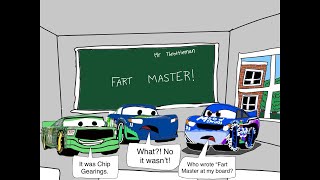 Chick Hicks Tries To Get Chip Gearings In Troublegrounded