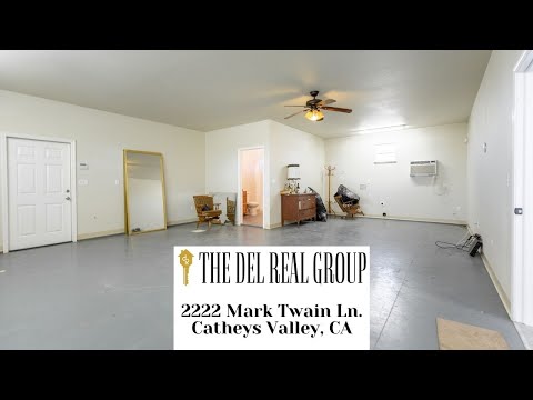 2222 Mark Twain Ln., Catheys Valley, CA home video tour