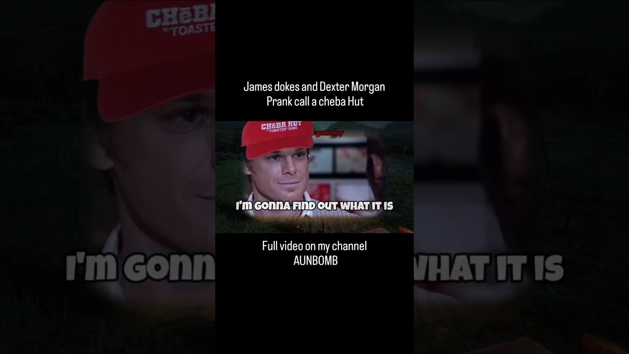 James dokes and Dexter Morgan prank call a chena Hut 