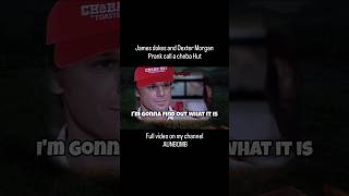 James dokes and Dexter Morgan prank call a chena Hut #dexter #dexterresurrection #jamesdoakes