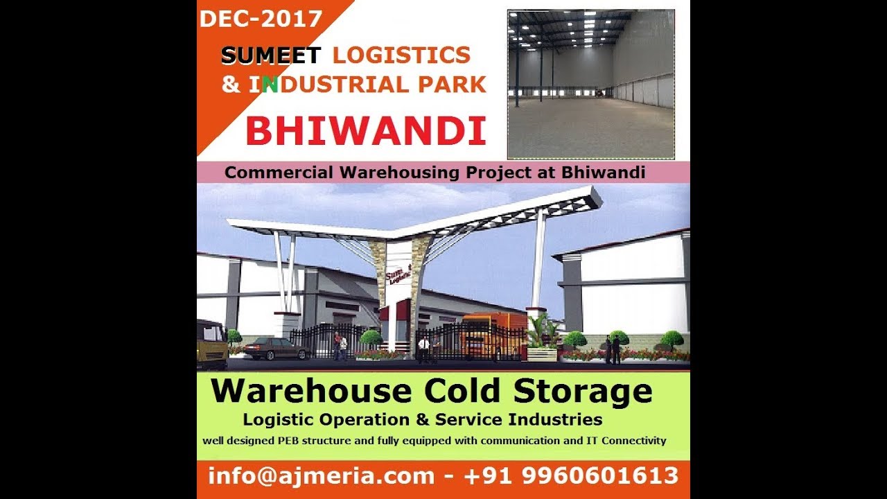 Commercial Warehousing Project Sumeet Logistics and Industrial Park at Bhiwandi