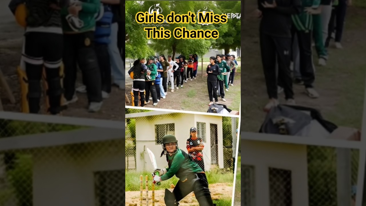 Girls Cricket Trials | PCB Talent Hunt Program trials | PCB Registration Portal Trials