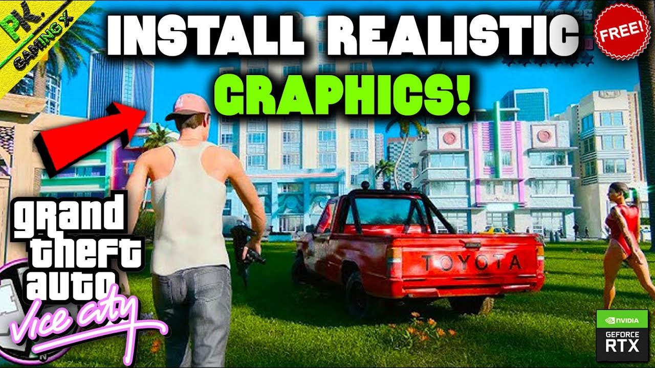 How To Install Realistic Graphics Mod In GTA Vice City || GTA VC Best ...
