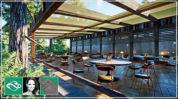 🐘 Building an Epic Restaurant with Indoor & Outdoor Seating in City Zoo | Planet Zoo Speed Build