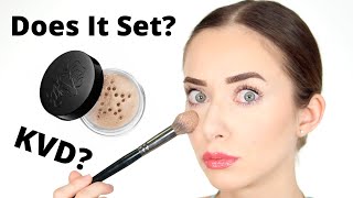 Kvd Vegan Beauty Lock-It Setting Powder Review Makeup Review