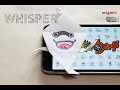 วิธีพับกระดาษ ง่ายๆ - วิสเปอร์ (โยไควอช) เข้าใจง่าย | Easy but cool Origami- Yokai Watch "WHISPER"
