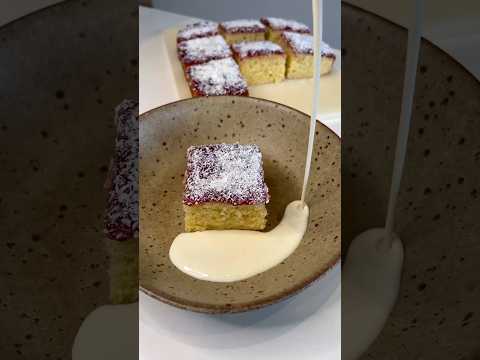 Old School Jam x Coconut Sponge Recipe Cake Baking