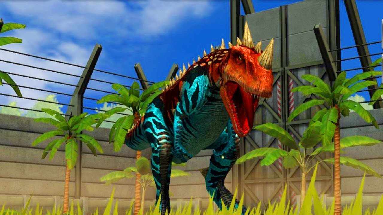 Jurassic World Game Mobile #85: Khủng Long Bạo Chúa Ceratosaurus Sừng Một  Nhóc =)) - Youtube