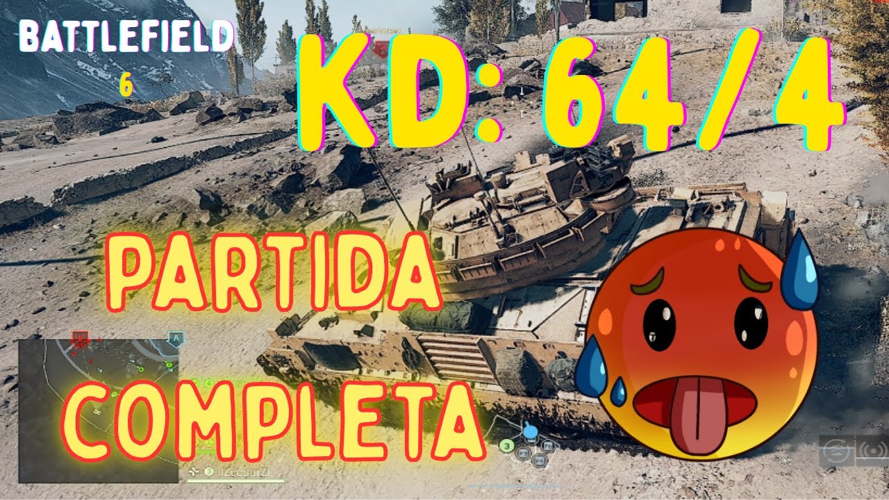 64/4 INSANO 💥 Dominando de TANK, IFV e LAV | Battlefield 6