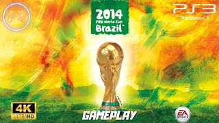 EA SPORTS 2014 FIFA World Cup [PS3] [GAMEPLAY] [WALKTHROUGH] | NO COMMENTARY | 4K 60ᶠᵖˢ | screenshot 1