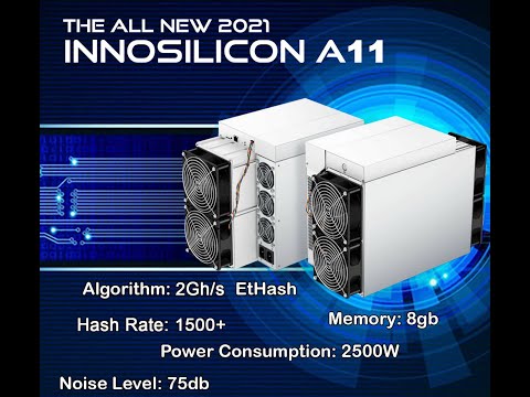 50 видеокарт внутри INNOSILICON A11 PRO 8G 1500MH. Обзор долгожданного майнера.