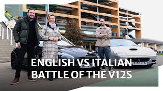 Aston Martin Vantage S V12 vs Ferrari 575M: The Battle of the V12s