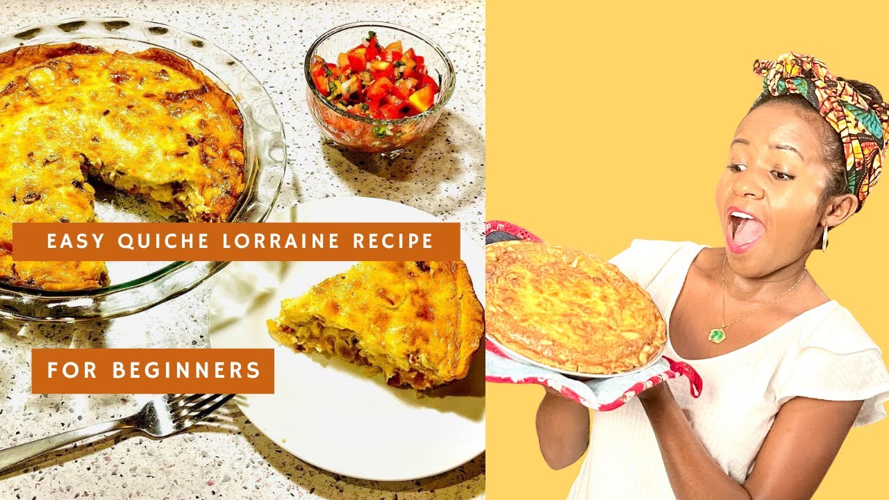 How to make quiche Lorraine recipe FOR BEGINNERS Craig Claiborne’s