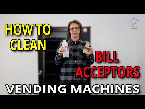 Vending Machine Bill Acceptor Preventive Maintenance Tip